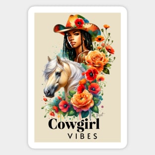 Cowgirl Magnet